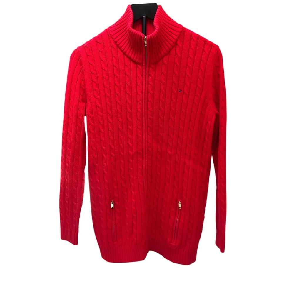 Tommy Hilfiger ladies zip up sweater